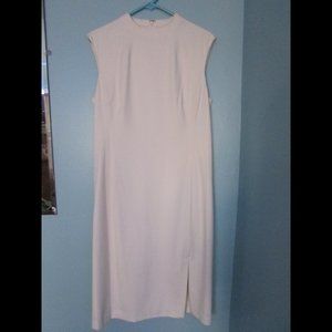 Ralph Lauren White Midi Dress